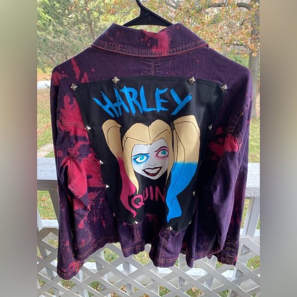 Harley Quinn custom jacket - Picture 1 of 4